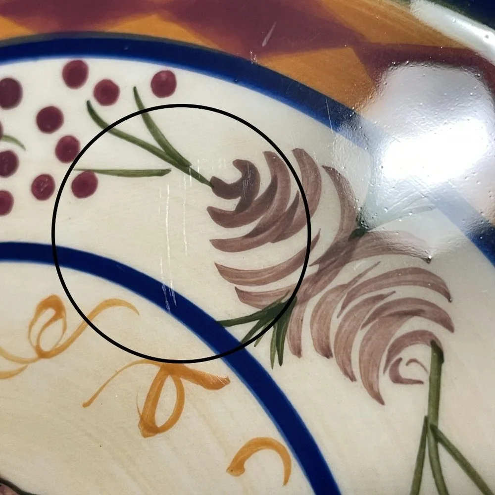 Zrike Field & Stream Salad Plate Buffalo 9.75
